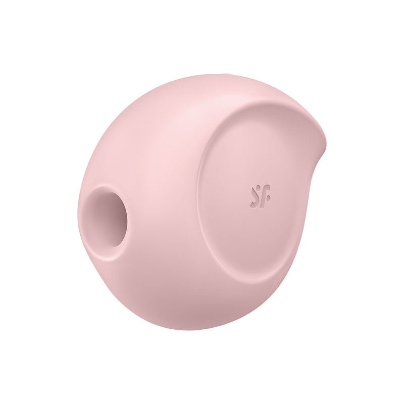 Satisfyer - sugar rush - pink clitoral suction stimulator - second Product side view  | Flirty Bay